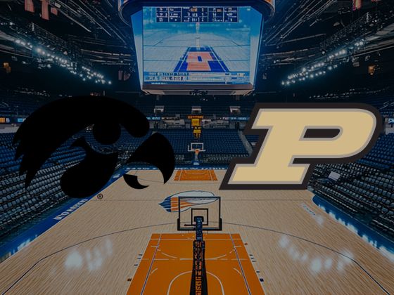 Iowa Hawkeyes at Purdue Boilermakers Basketball